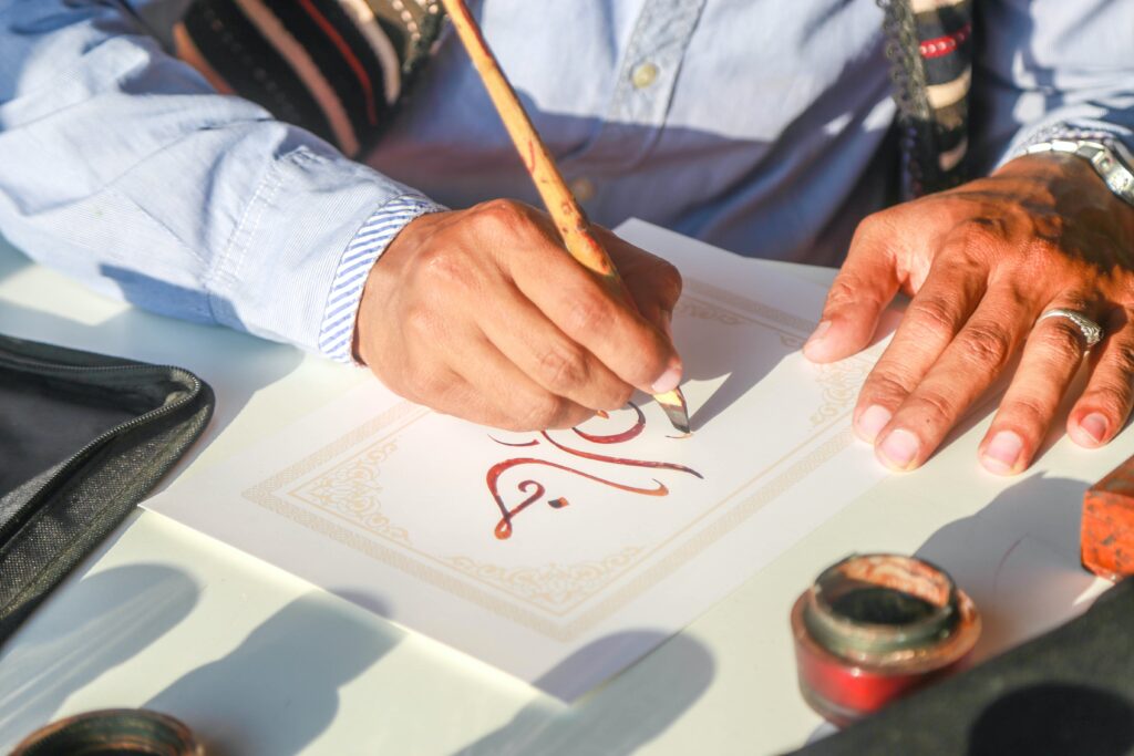 How to make money from calligraphy