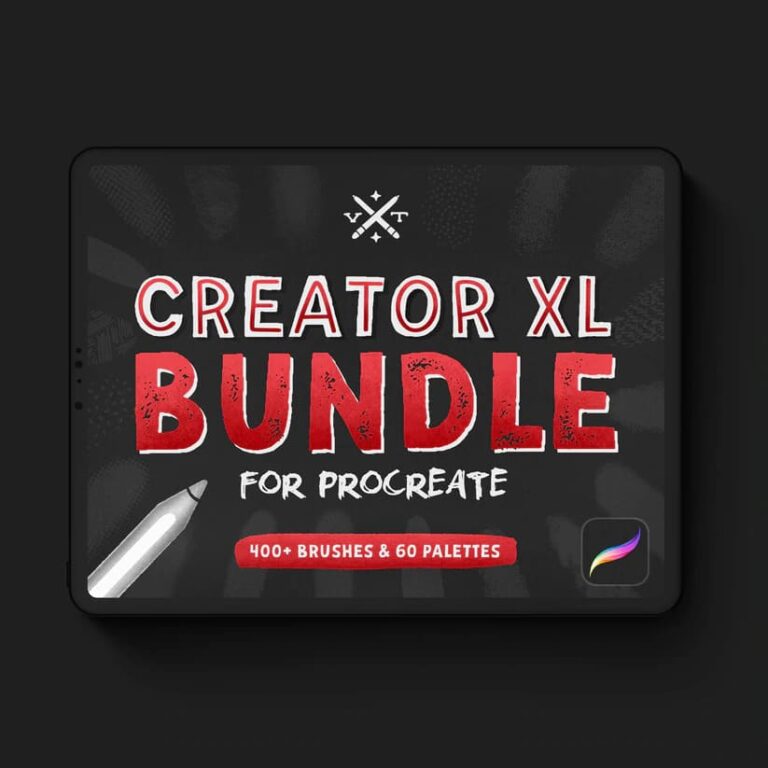 Creator XL Bundle for Procreate App By Visual Timmy